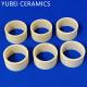 Ivory Refractory Ceramic Products High Temperature Ceramic Ring