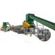 Heat Resistant Plastic Recycling Line Smart PLC Control System Easy Operation