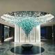Custom Modern Hotel Lobby Chandelier LED Lighting Elegant Design