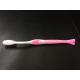 Custom Personalized Travel adult Softest Toothbrushes with soft rubber handles