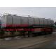 White Color Liquid Tanker Truck , Oil Fuel Tank Truck 371hp 20 - 25m3