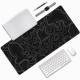 Custom Logo Printed Waterproof Mouse Pad for Laptop/Desktop Materail Natural Rubber fabric