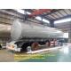 40000L Heavy Duty Semi Trailers Fuel / Oil Tanker Semi Trailer Aluminium Alloy