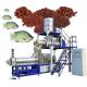 Silvery Floating And Sinking Fish Feed Pellet Extruder Machinery With High Technology