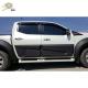 Body Cladding Left Right Side 4wd For Mazda Bt-50 2012-2019 Matte Black Abs