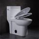1 One Piece Elongated Toilet 15 Height Ceramic Wc Syphon Seamless Porcelain