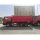 SINOTRUK HOWO Tipper Dump Truck RHD 6×4 336HP In Red Colour
