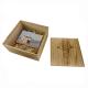 Multi Purpose Wood Gift Packaging Boxes Solid Wood Keepsake Box