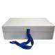 Large Recyclable 128gsm C1S Paperboard Gift Boxes With Ribbon