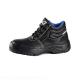 Cow Leather Industrial Safety Boots Steel Toe Steel Sole Anti Smash Anti Puncture