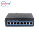 UT08GP unmanaged Gigabit 8port POE industrial ethernet switch used for IP Cameras