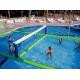 Inflatable Water Volleyball Field For Swimming Pool Sports Games