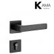 Zinc Alloy Mortise Door Handle Set Bedroom 58mm Indoor Door Lock