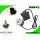 4000lux Mining Cap Corded Lamp  Industrial Emergency Lights IP67 1200 Cycles Battery