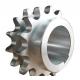 Anti Rust Double Shaft Mixer Drive , Passive Sprocket Normalizing Treatment Processing