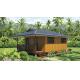 Light Steel Frame wooden design,earthquake proof cyclone proof, Fiji style prefab Bungalow