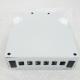 8 Ports Small Fiber Optic Termination Box , Fiber Optic Wall Mount Termination Box