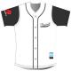 300gsm Custom Softball Jerseys , Sublimation Printing College Baseball Uniforms