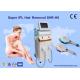 Pure Sapphire SHR Hair Removal Machine Spot Size With CE Certification