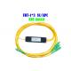 Small Network Optical WDM 1×3 Fiber SC APC Connector ABS High Reliability