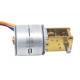 Output Shaft Customized 20mm Stepper Motor And Worm Gearbox