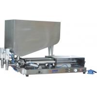 60ml Semi Automatic Liquid Filling Machine , 50BPM Pneumatic Adopt Cream Filling Machine