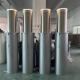 OEM Pre Embedded Height 1110mm Automatic Rising Bollards For Driveways