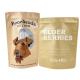 Digital Printing Custom Logo White Kraft Paper Bags for Mango Powder Nuts Pet Food Biodegradable Smell Proof Paper Packa