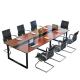 End Boardroom Meeting Room Conference Table with Matching Chairs Set Customer Required