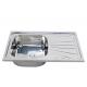 factory liquidation WY8050B modern kitchen designs kitchens sink single bowl with drain board kitchen sink