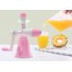 Small Size Manual Juice Maker Hand Operated Masticating Ice Cream Maker