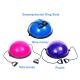 Balance Ball Trainer Half Yoga Exercise Ball with Resistance Bands and Foot Pump for Yoga Fitness Home Gym Workout