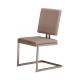2 Legs Synthetic Leather Chairs 4pcs/Ctn Comfortable Seating Durable Quality