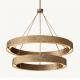 Vouvray Two Tier Round Chandelier 60''
