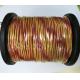 0.81mm * 2 Type K Thermocouple Cable Red / Yellow K Type Thermocouple Wire