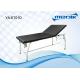 Two Section General Examination Bed Black Color For Medical Office