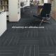 Wholesales striped commercial office carpet tiles