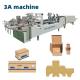 Box Folding Machine CQT-800WK-1 Corrugated R Box Folder Gluer for Packaging Material