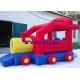 Cheap Fabric 6.5m Inflatable Truck Commercial Bounce Houses For Family Use