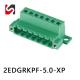 SHANYE BRAND 2EDGRKPF-5.0 5.0mm pitch pluggable terminal block male female wire to wire manufacturer