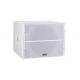 White / Black Conference Room Audio Systems 8ohm 450W 15 Active Subwoofer Speaker
