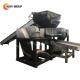 Multifunctional Small Used Rubber Tire Shredder Prices with Durable and Sharp Blades
