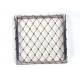 Diamond Strongest Type Tend Knotted Ss Rope Mesh AISI304 For Zoo Enclosure