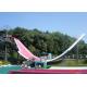 Exciting Theme Park Fiberglass Pool Slide With 12 Months Warranty