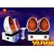 Electric 220V VR Software 9D Egg Machine Interactive Gun Shooting Game with 2.25KW Power