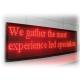 Business Outdoor Programmable Led Signs Waterproof IP65 Red Green Color