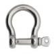 Customizable Anchor Steel Bow Shackle 300 Series High Rigidity Abrasion Proof