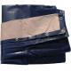 5M x 11M HEAVY DUTY BLUE BEIGE TARPAULIN Poly Tarp Cover Sheet with Eyelets