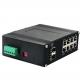 Industrial L2+ Managed Ethernet Switch Din Rail 8 Port 10/100/1000T + 2 Port 1000X SFP