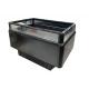 High Quality Self Contained Dual Temp Island Open Display Case Merchandiser 57 Wide